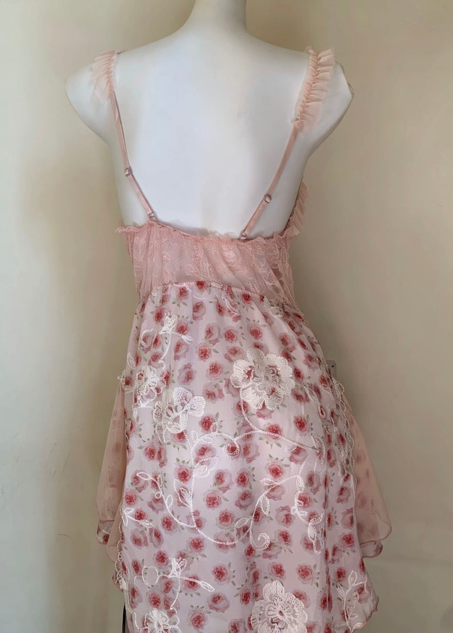 Pink Floral dress