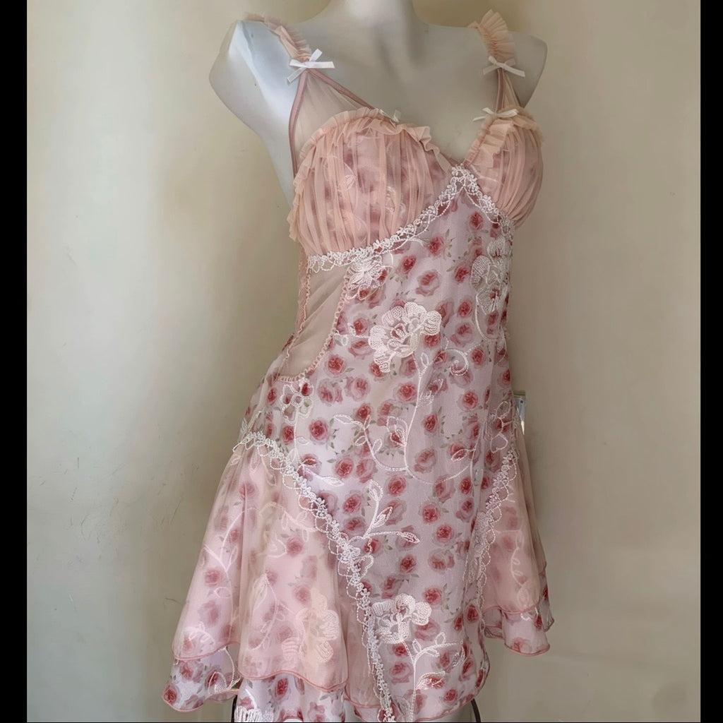 Pink Floral dress