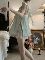 Mint Lace Trim Nightie