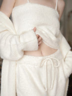 White Matching Pajama Sets