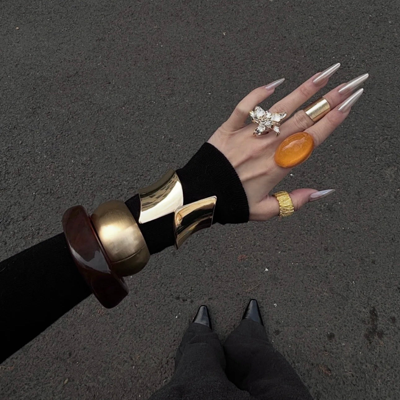 Gold & Brown Set