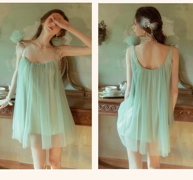 Fairy Pleated Tulle Sleepwear