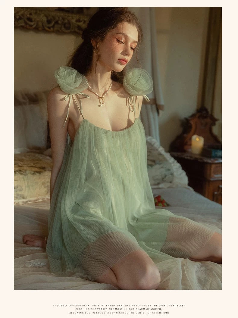 Fairy Pleated Tulle Sleepwear