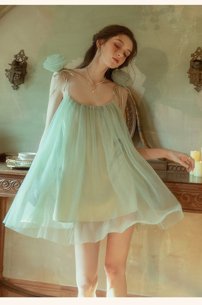 Fairy Pleated Tulle Sleepwear