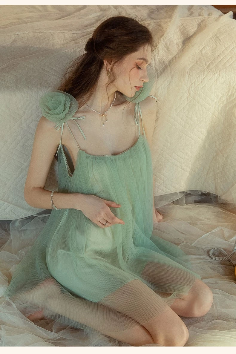 Fairy Pleated Tulle Sleepwear