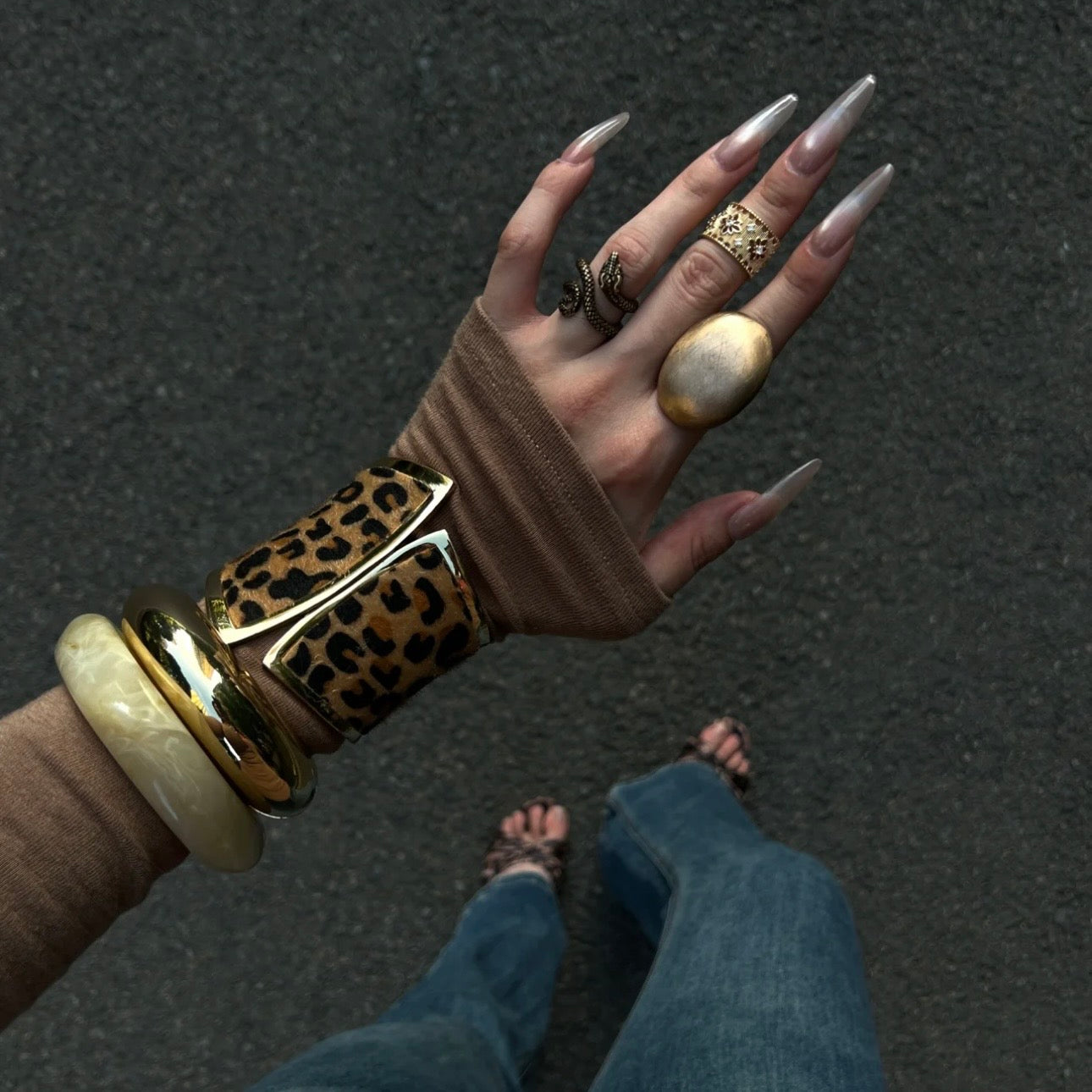 Leopard Gold Stack