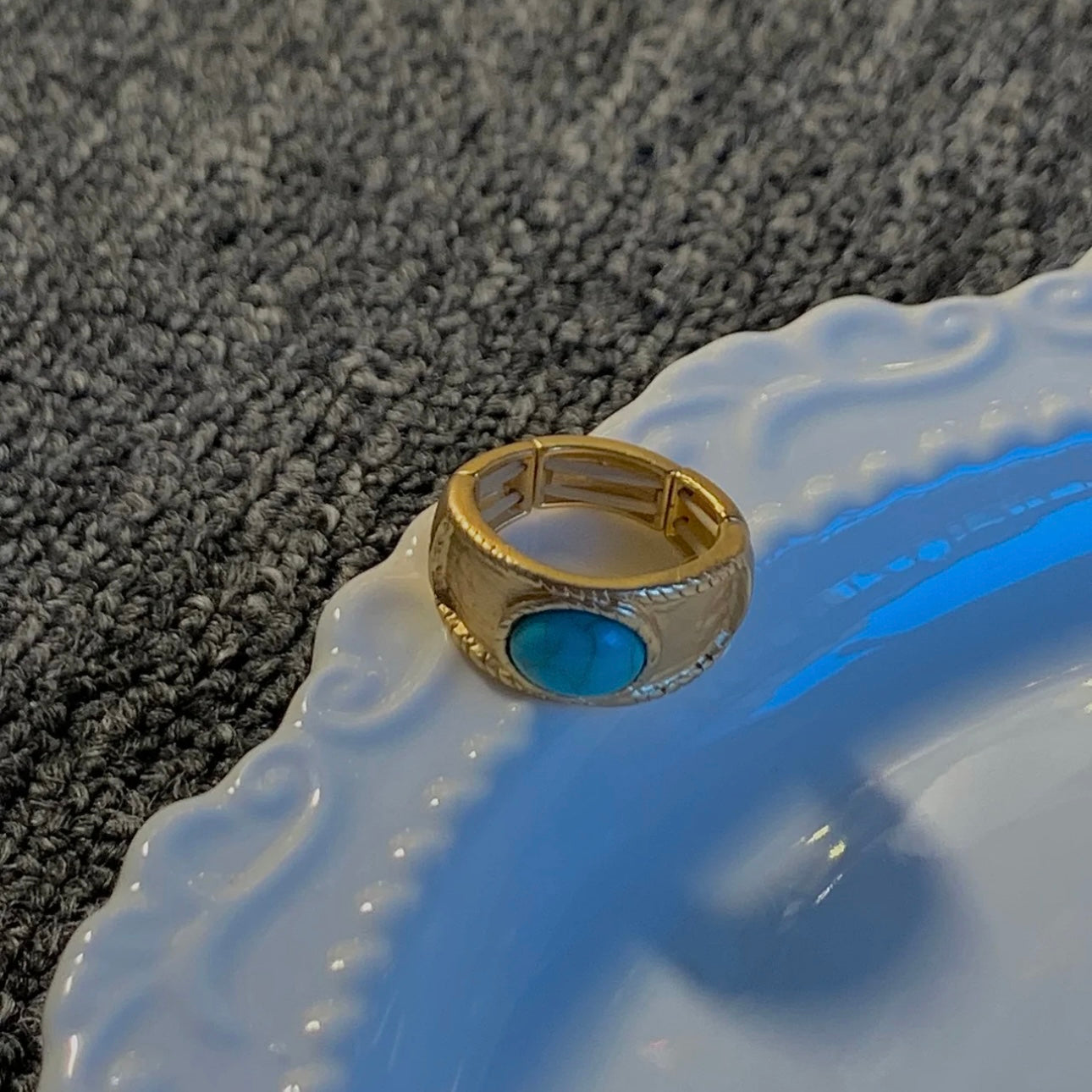 Blue & Green With Gold Set