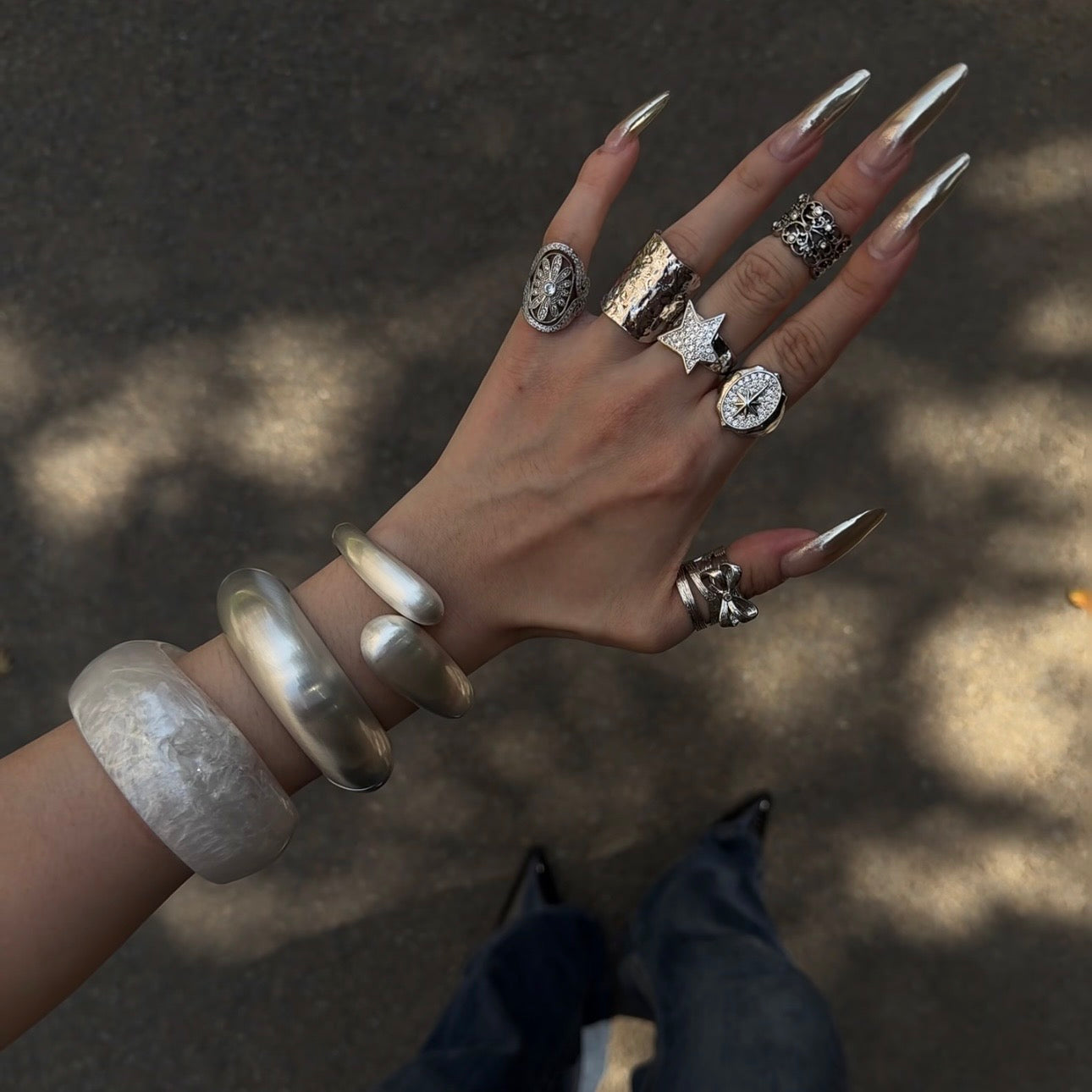Star Silver Stack