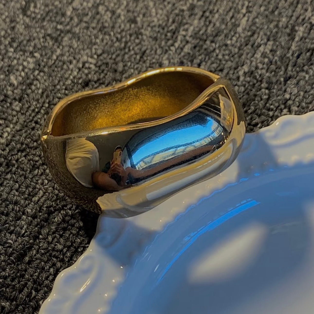 Gold & Tortoiseshell Bangle Set