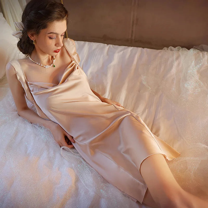 Backless Night Dress