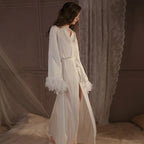 Elegant Long Sleeping Robe