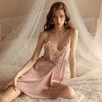 V-neck Lingerie Nightgown