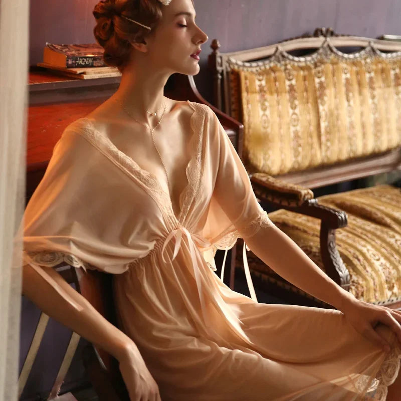 Loose Evening Wear Sexy Night Gowns