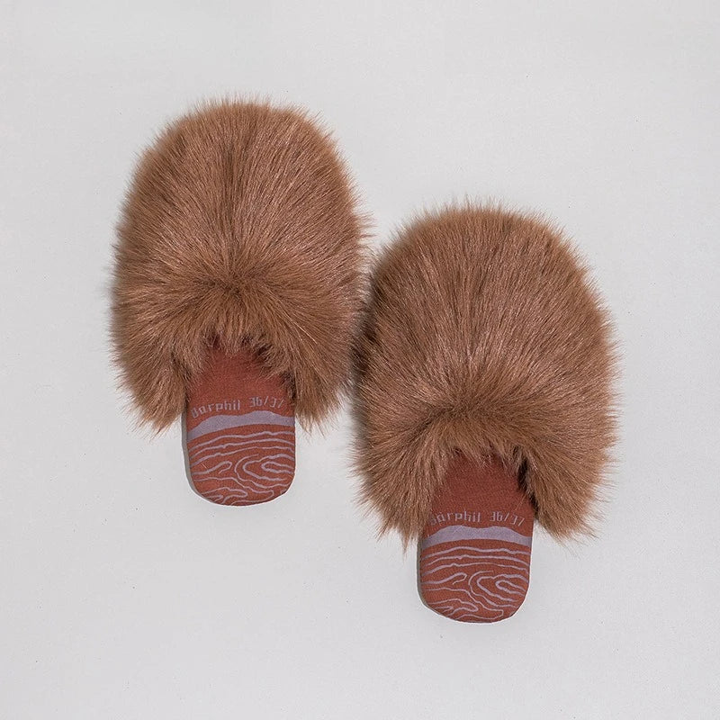 Fluffy Home Slippers
