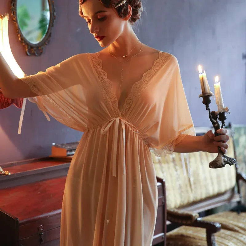 Loose Evening Wear Sexy Night Gowns