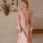Silk Nightgown Sleepwear Dress