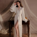 Elegant Long Sleeping Robe