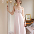 Silk Suspender Long Nightdress