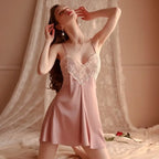 V-neck Lingerie Nightgown