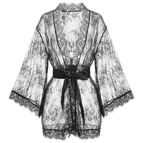 Summer Pajamas Women Evening Sexy Bathrobe