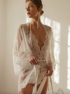 Summer Pajamas Women Evening Sexy Bathrobe
