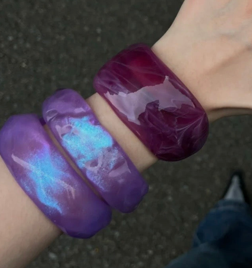 Purple Bangle Set