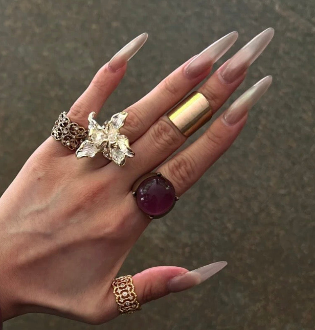 Vintage Resin Cuff Bangle Set