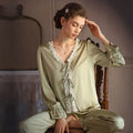 Two-piece Silk Sleepwear